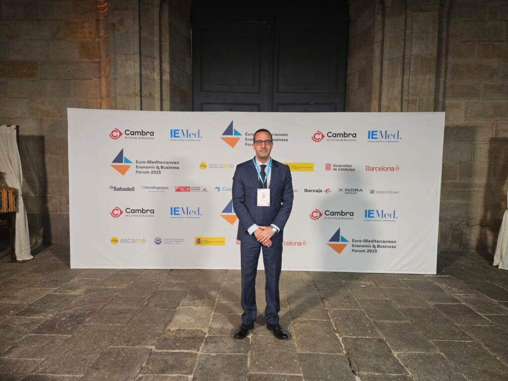 Participation de Pr TARIK EL MAlKI, DG du Groupe ISCAE au Forum économique et d’affaire euro-méditerranéen édition 2025 (17, 18 et 19 novembre 2025, Barcelone)