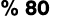 % 80