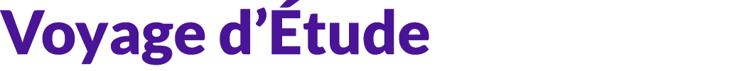 Voyage d’ tude 
